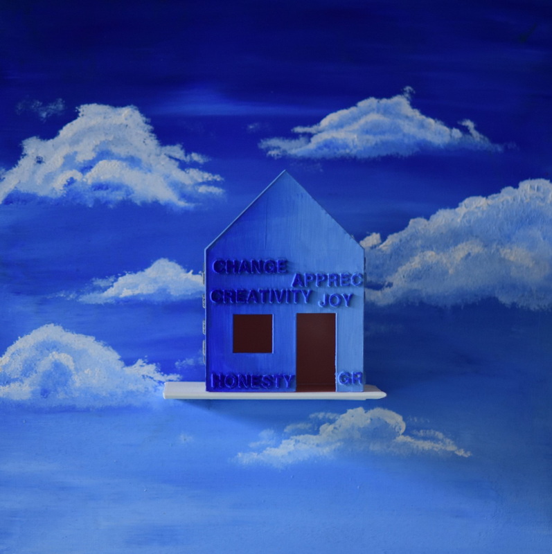 Tiny houses representing personal values