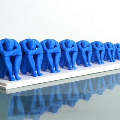 Contemplation growing... (Digital Art Sculpture by Ivo Meier)