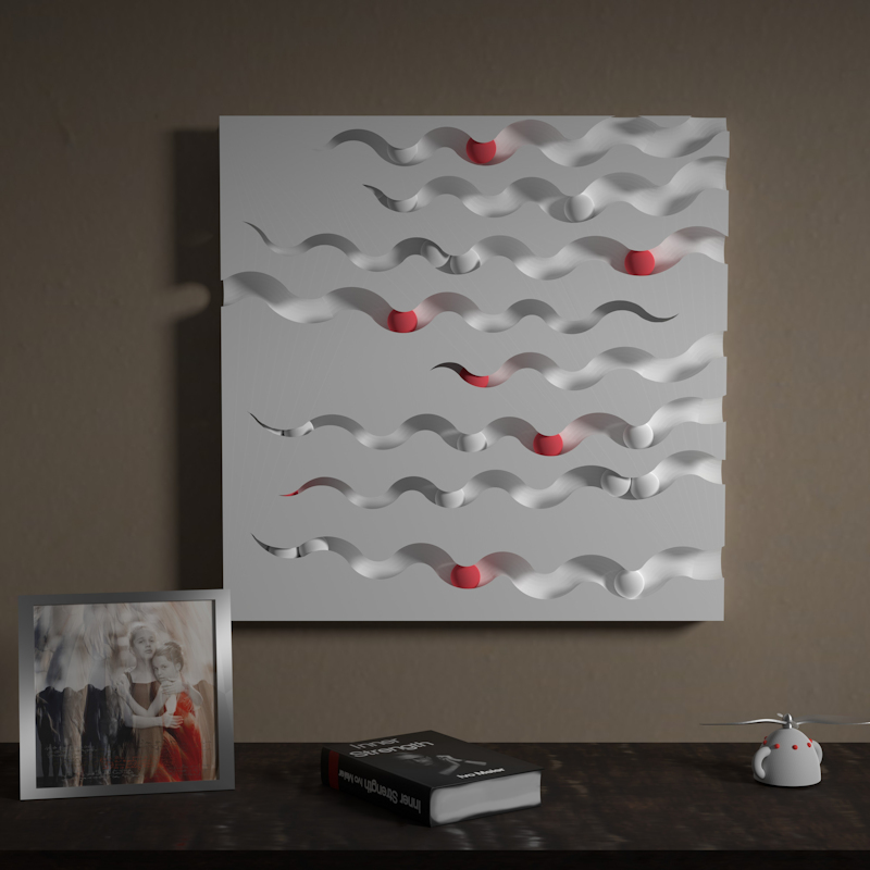 Get Engaged - Digital Art Sculpture by Ivo Meier