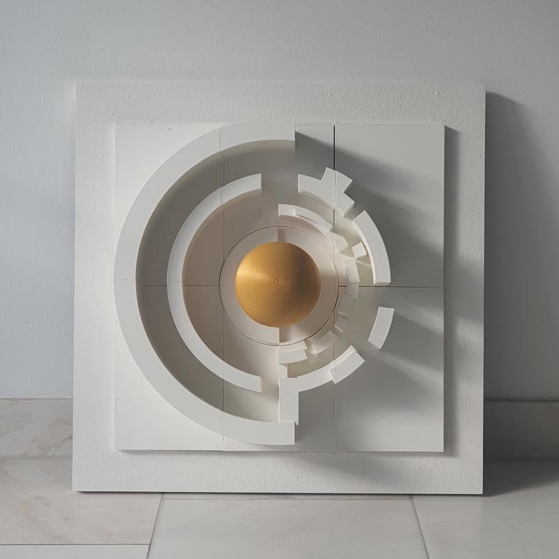 Entire Half - Digital Art Sculpture by Ivo Meier
