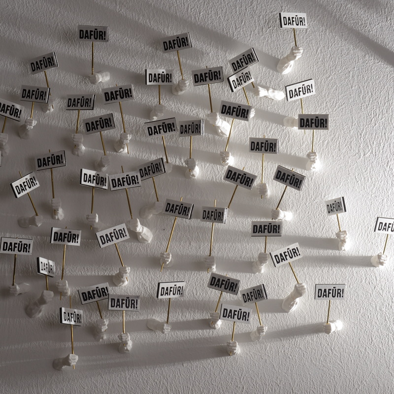 For or Against  - Digital and Interactive Wall Art Sculpture by Ivo Meier