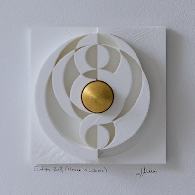 Sweetspot - Entrie Half (Vision) - Wandskulptur Ivo Meier