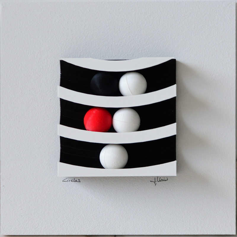 Sweetspot Circles - sculpture by Ivo Meier