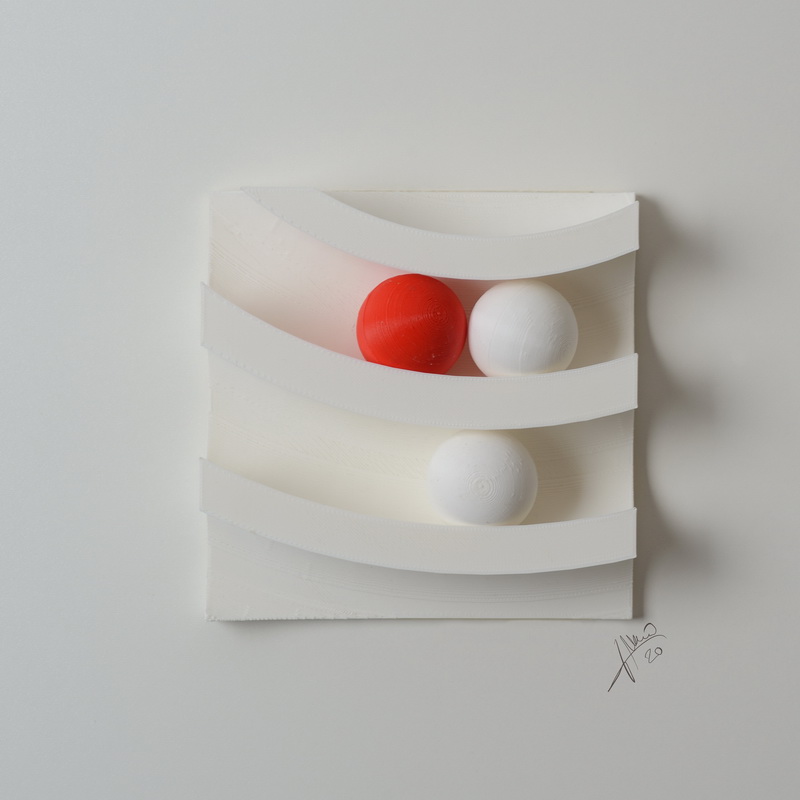 Impact (Tipping Point) - Sweetspot Digital Art Sculpture by Ivo Meier