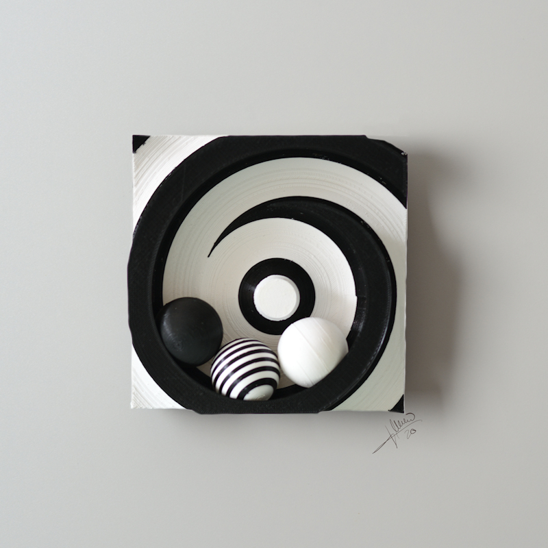 Impact (Sweetspot) - Phygital Sculpture by Ivo Meier