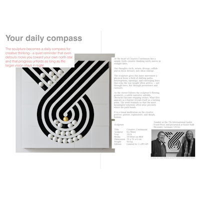 Brochure Cover Creative Continuum