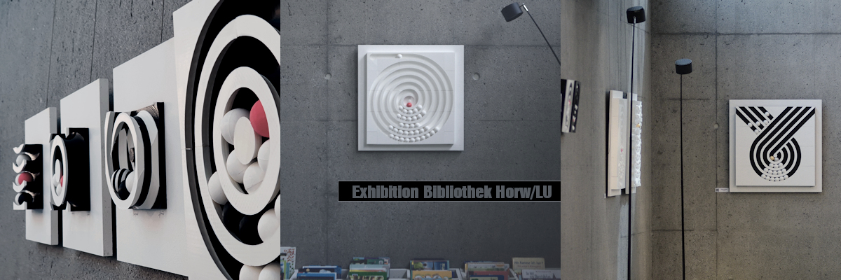 Library Horw Labor Exhibition - Contemporary sculptures in public spaces