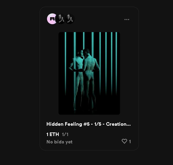Hidden Feelings (2001) as a nifty (nft)